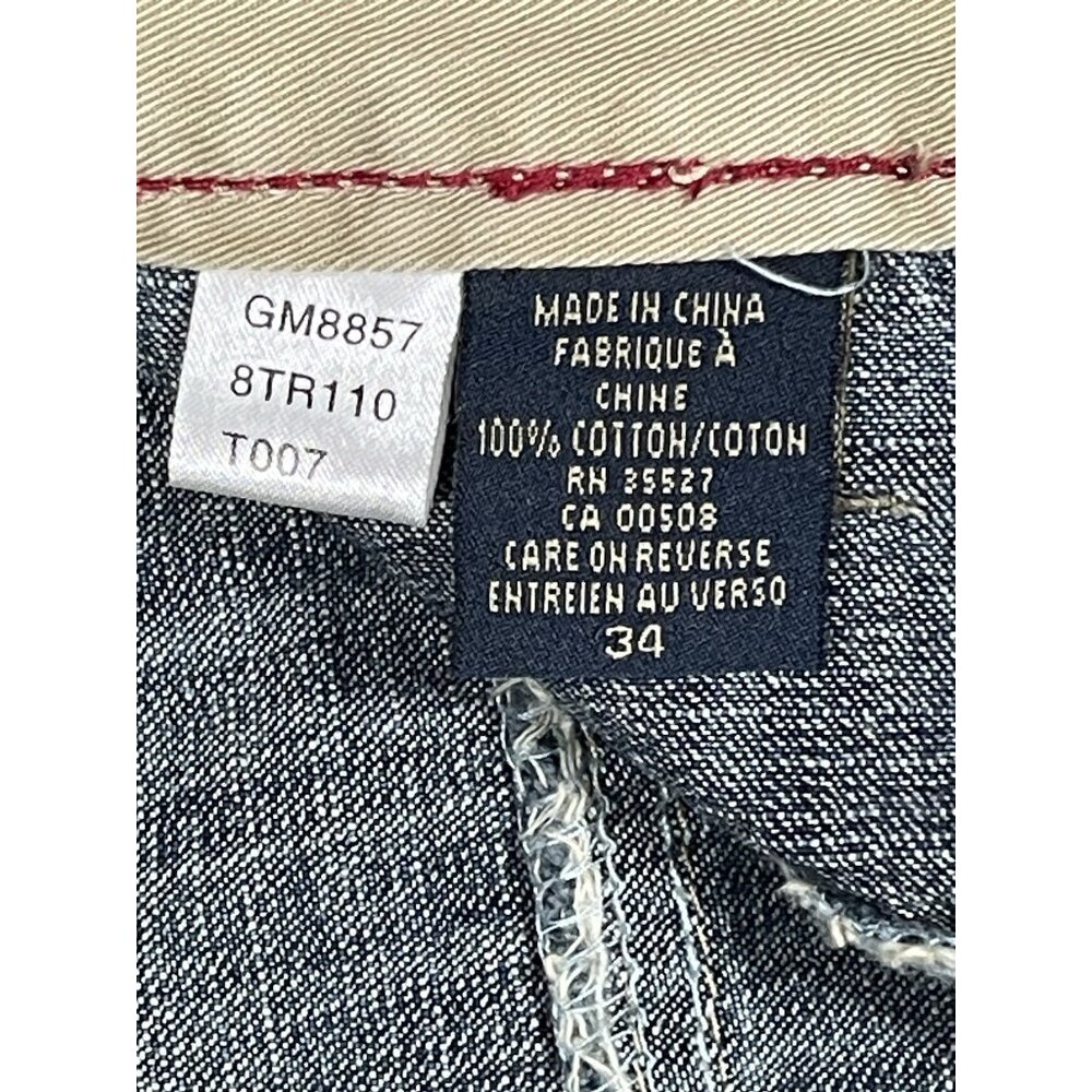 Vintage Marithe Francois Girbaud Wide Leg Baggy Denim Jeans - Men Size 34 X 29 - Picture 2 of 16